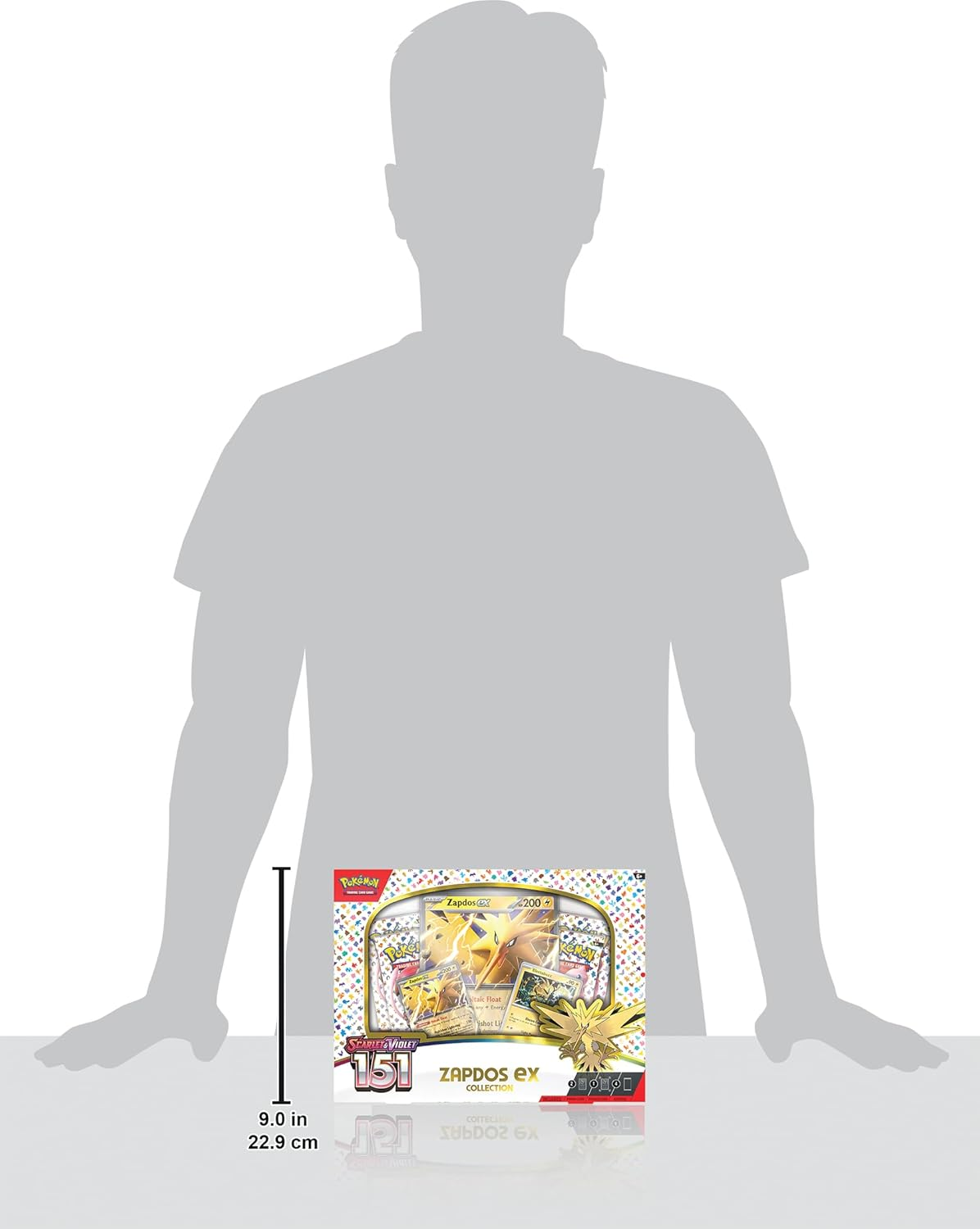 Pokemon TCG Scarlet & Violet 3.5 Pokemon 151 Zapdos Ex Box