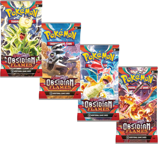 Pokemon Scarlet & Violet 3 Obsidian Flames Booster Bundle