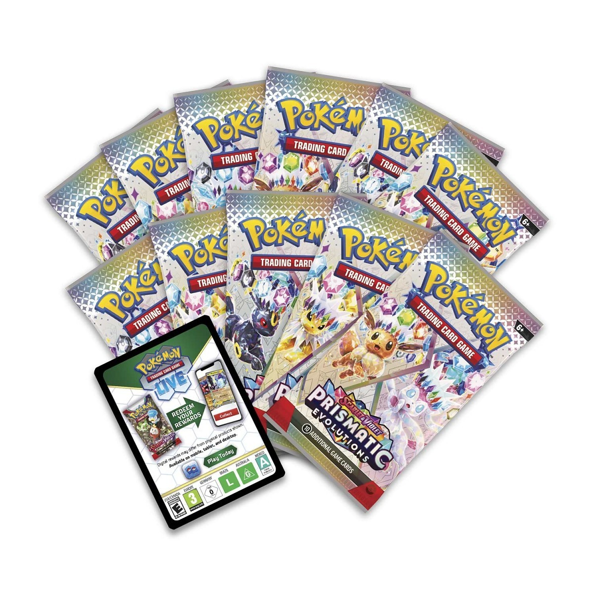Pokémon TCG: Scarlet & Violet-Prismatic Evolutions Pokémon Center Elite Trainer Box