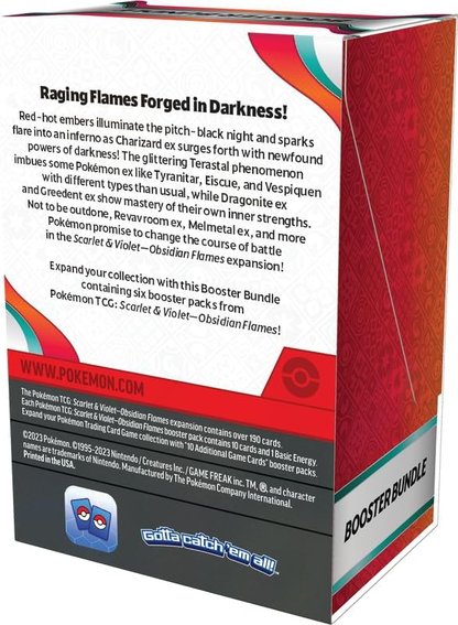 Pokemon Scarlet & Violet 3 Obsidian Flames Booster Bundle