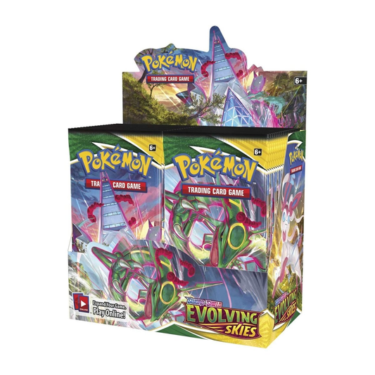 POKÉMON TCG: Sword & Shield-Evolving Skies Booster Display Box (36 Packs)