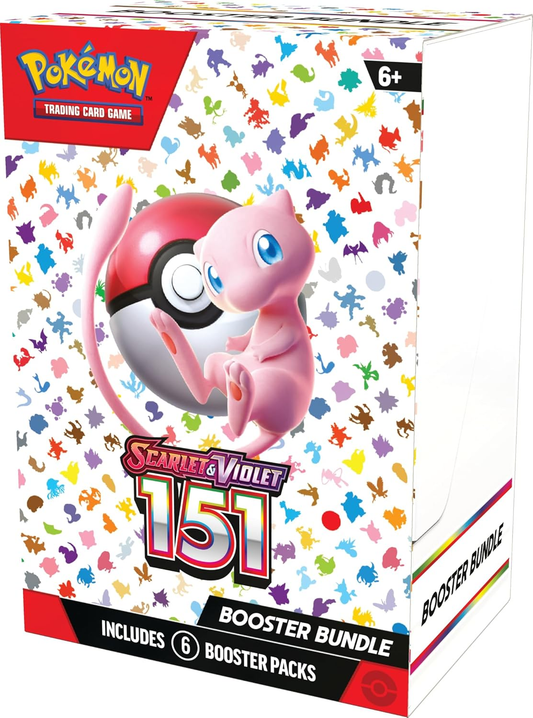 Pokemon TCG Scarlet & Violet 3.5 Pokemon 151 Booster Bundle