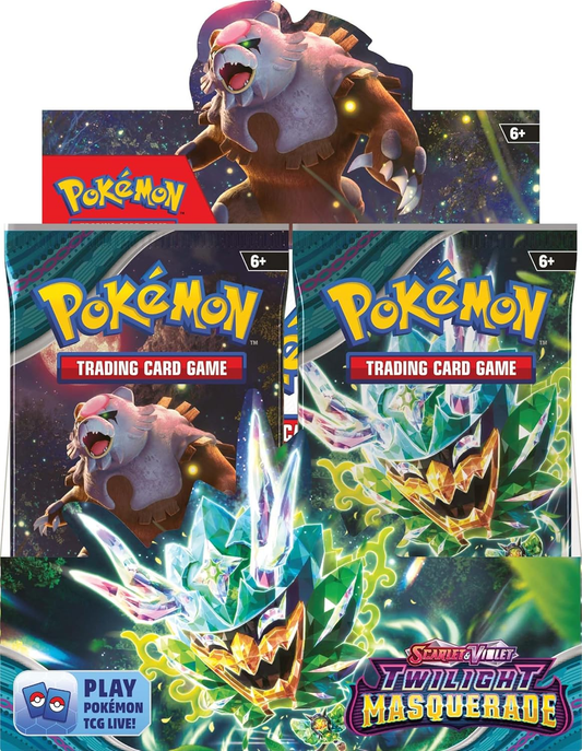 Pokemon TCG: Scarlet and Violet Twilight Masquerade Booster Box