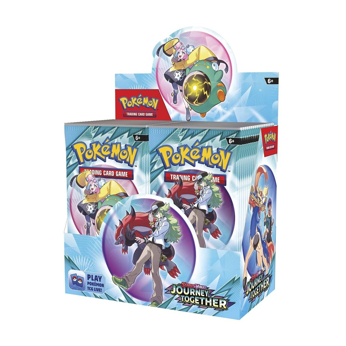 Scarlet & Violet-Journey Together Enhanced Booster Display Box (36 Packs & 1 Promo Card)